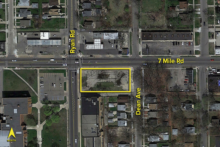 Primary Photo Of 4120 E 7 MILE, Detroit Land For Sale