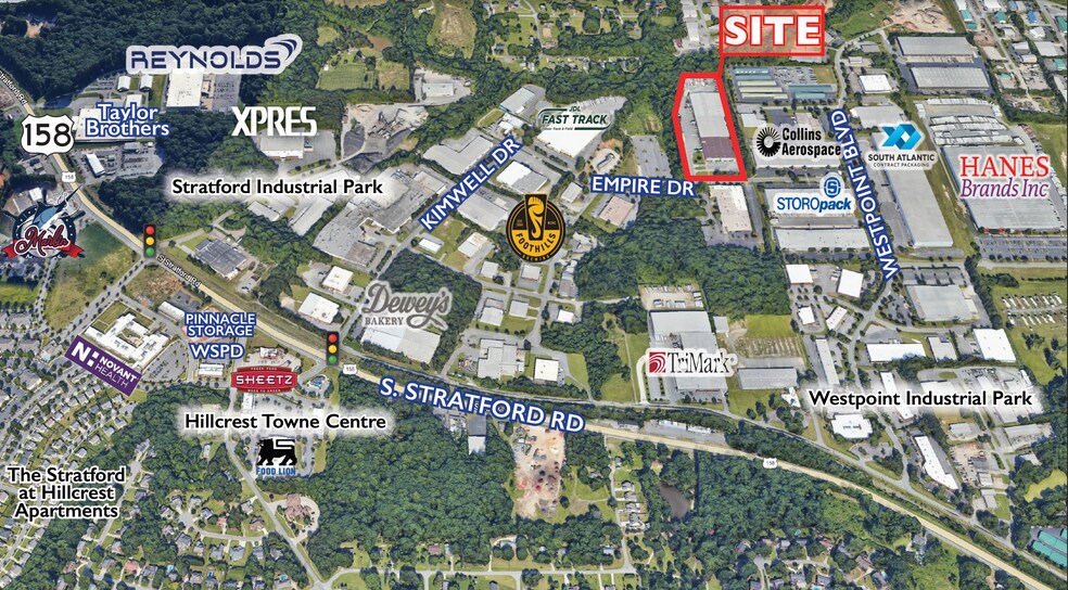 More Photos Of 2550 Empire Dr, Winston-Salem Warehouse For Lease