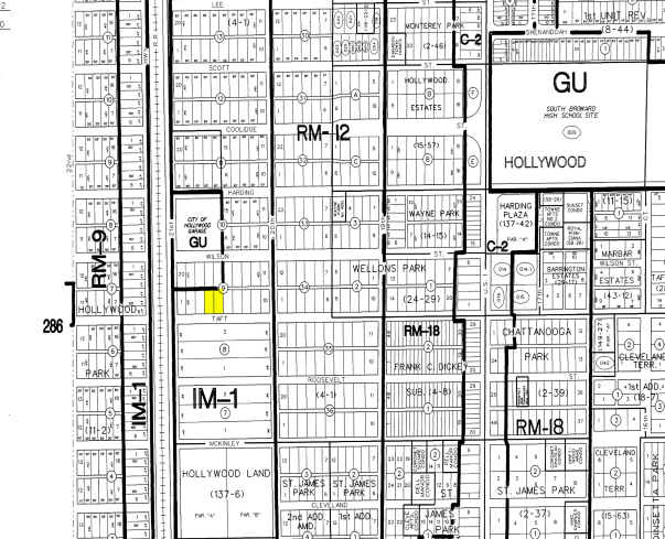 Primary Photo Of 2029 Taft St, Hollywood Service For Sale