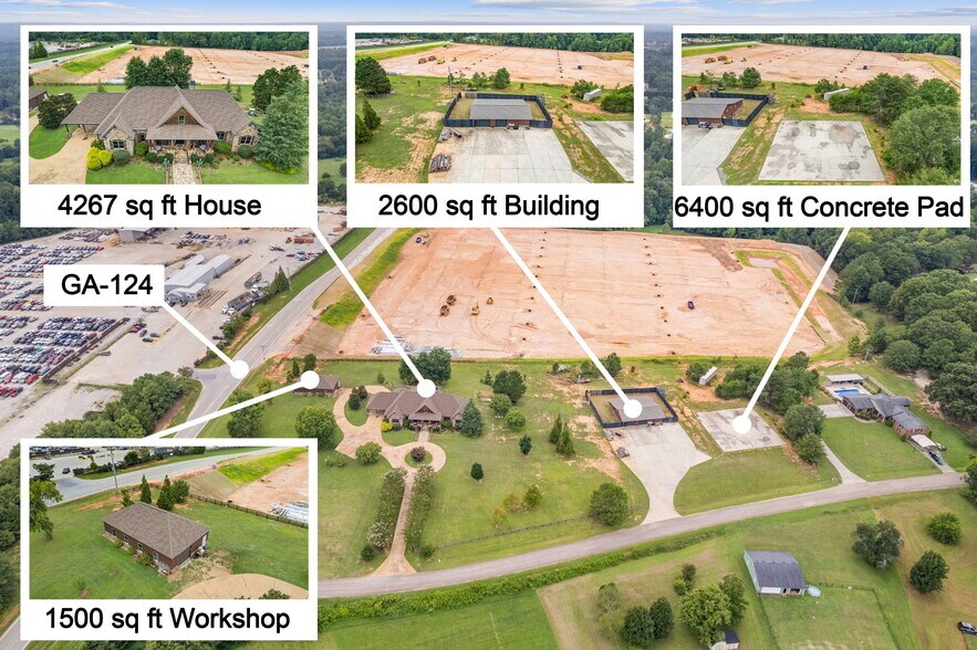 Primary Photo Of 2932 Highway 124 W, Jefferson Specialty For Sale