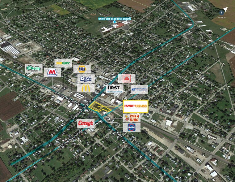 More Photos Of 106 S Columbia St, Union City Convenience Store For Sale