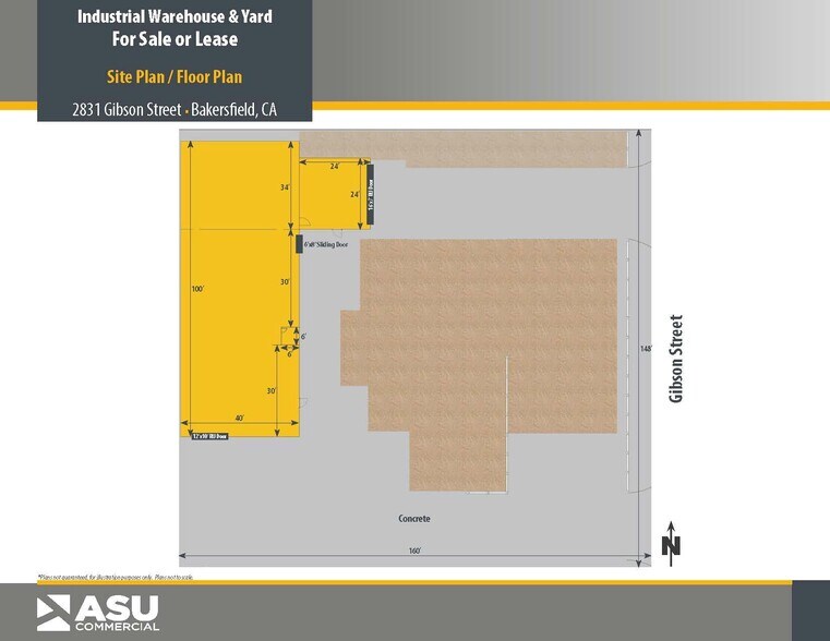 More Photos Of 2831 Gibson St, Bakersfield Warehouse For Sale