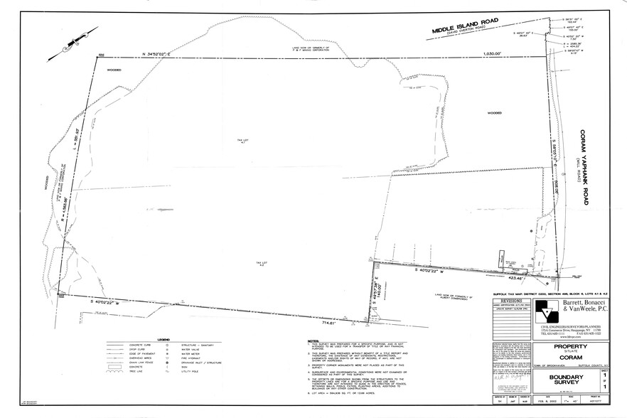 Primary Photo Of 482 Mill Rd, Coram Land For Sale