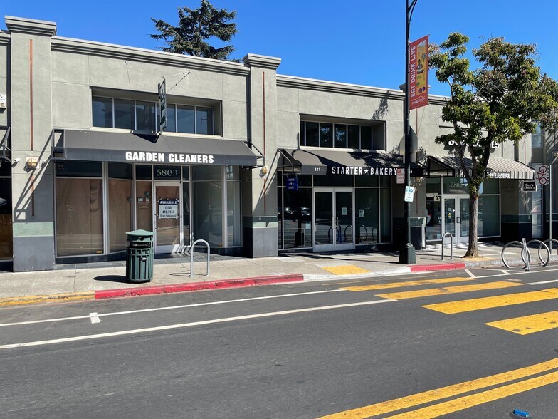 More Photos Of 5800-5820 College Ave, Oakland Storefront Retail Office For Lease