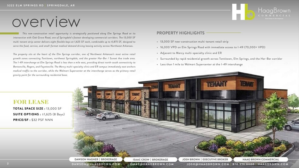 More Photos Of 5222 Elm Springs Rd, Springdale Storefront For Lease