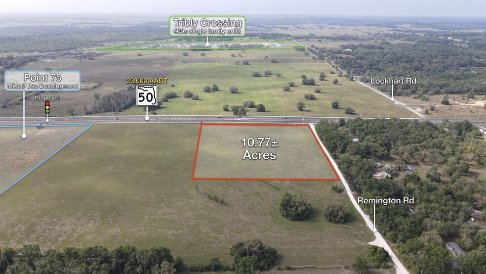 More Photos Of SR 50 & Remington Rd., Brooksville Land For Sale