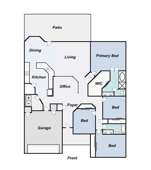 More Photos Of 4601 Chesney Ridge Dr, Austin Assisted Living For Sale