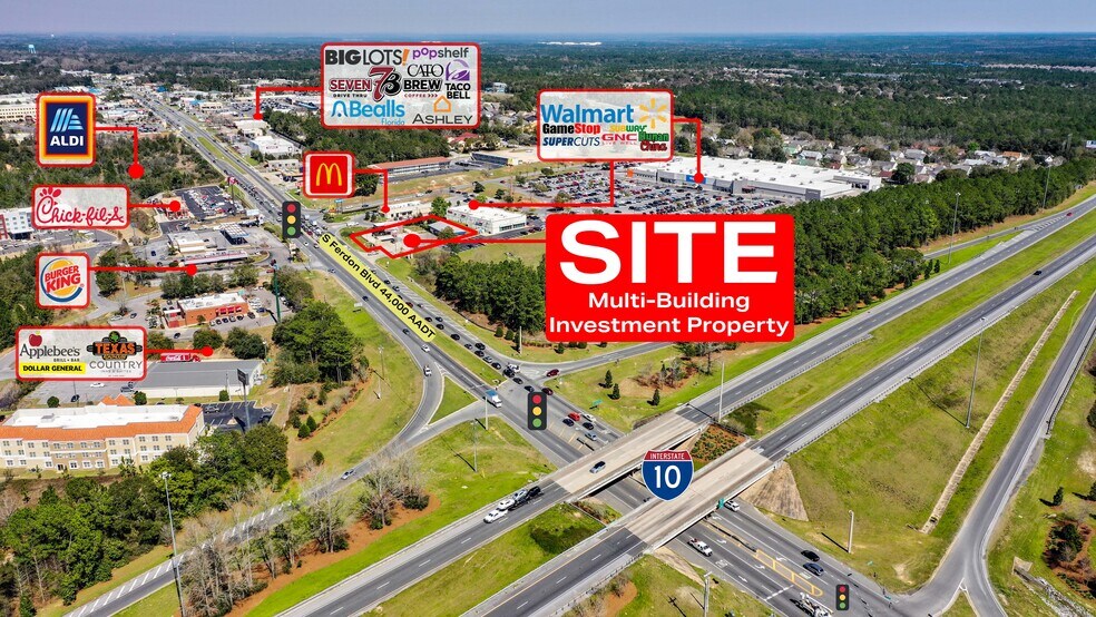 More Photos Of 3301 S Ferdon Blvd, Crestview Storefront Retail Office For Sale