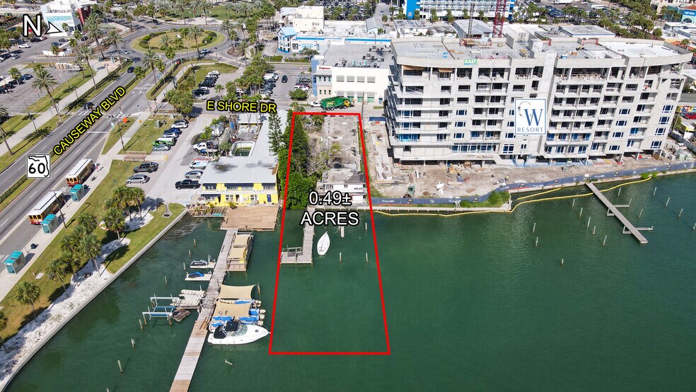Primary Photo Of 403 E Shore Dr, Clearwater Land For Sale