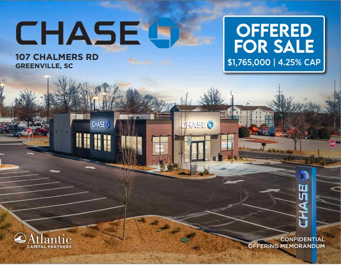 Primary Photo Of 107 Chalmers rd, Greenville Bank For Sale