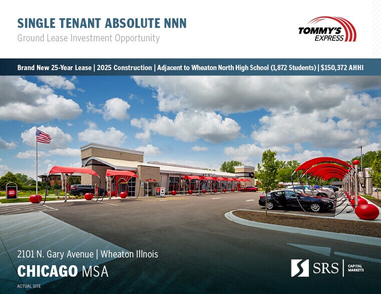 Primary Photo Of 2101 N Gary Ave, Wheaton General Retail For Sale