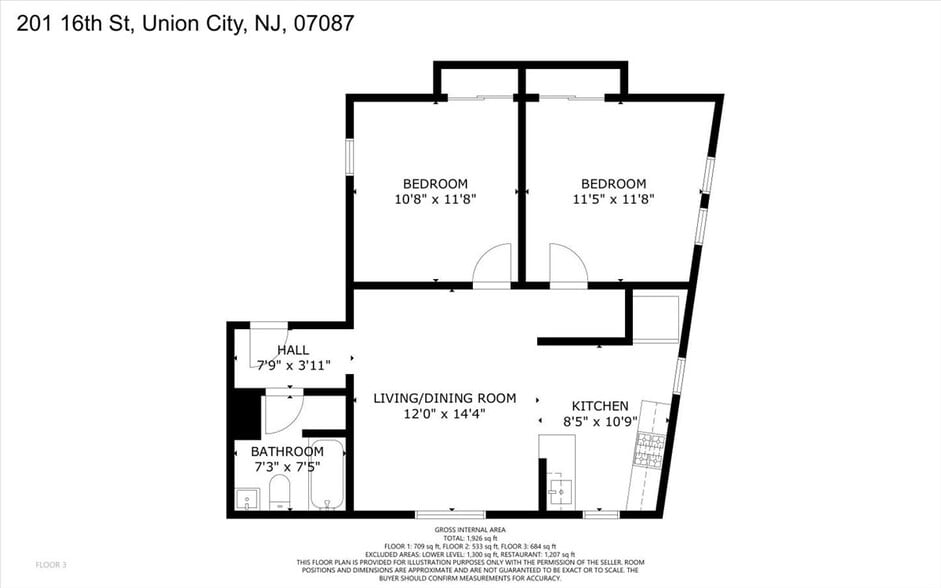 More Photos Of 201 16th St, Union City Storefront Retail Residential For Sale