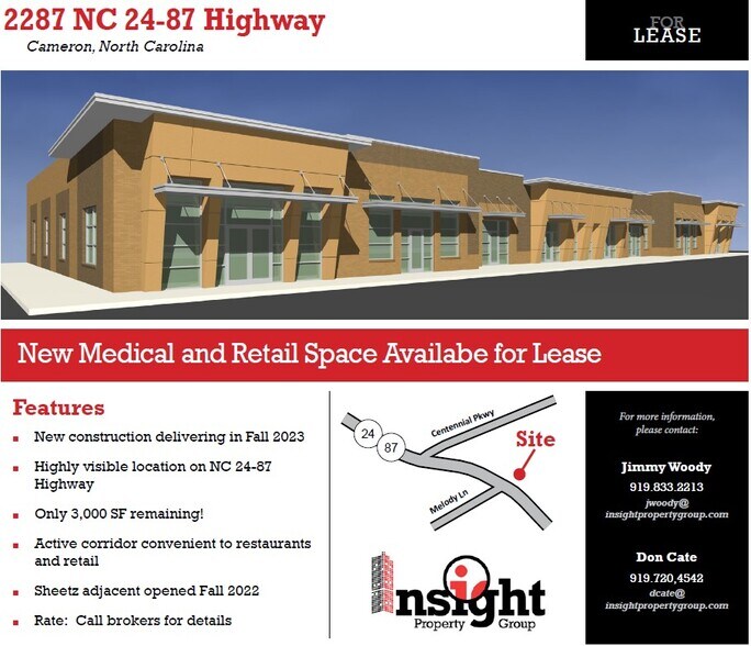 More Photos Of 2287 NC 24-87 Hwy, Cameron Medical For Lease