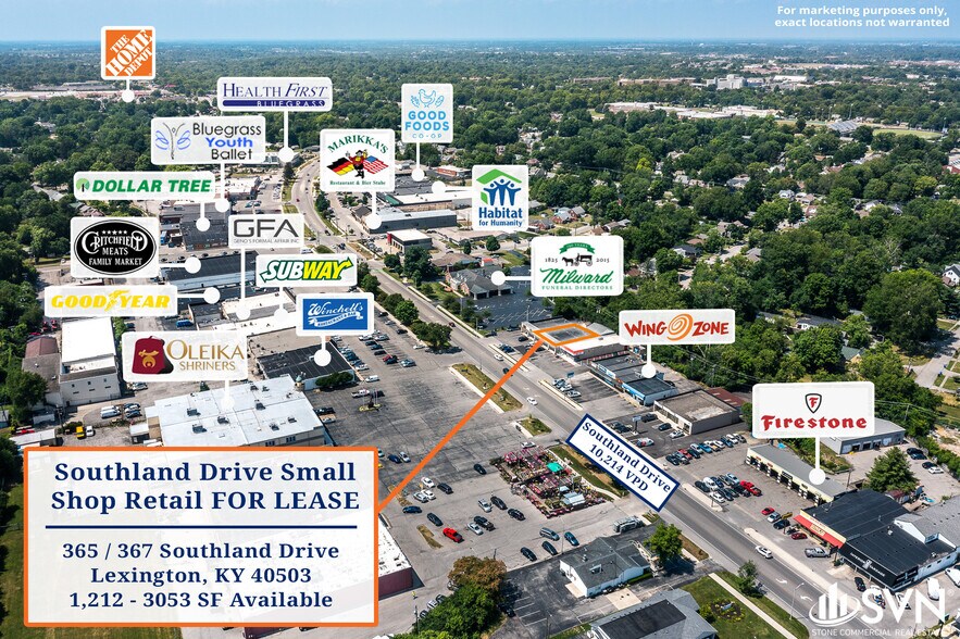 More Photos Of 365-373 Southland Dr, Lexington Freestanding For Lease