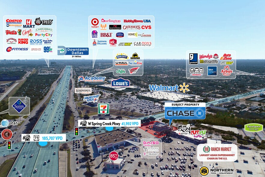 More Photos Of 161 W Spring Creek Pky, Plano Bank For Sale
