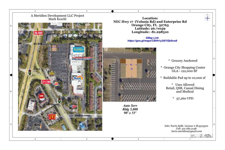 More Photos Of 2421 Enterprise Rd, Orange City Land For Sale