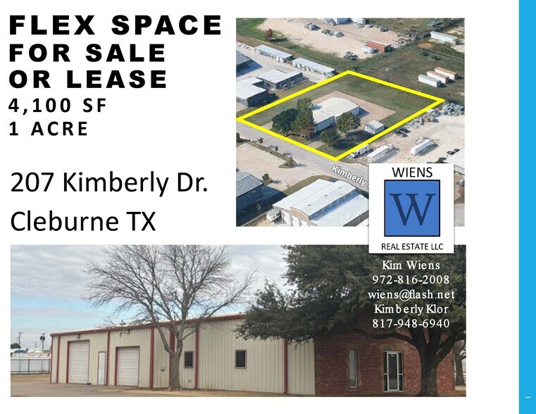 Primary Photo Of 207 Kimberly Dr, Cleburne Warehouse For Sale