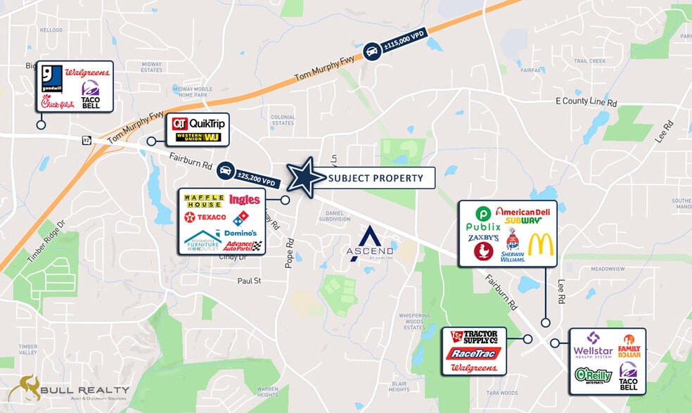 More Photos Of 3770 W County Line Rd, Douglasville Freestanding For Lease