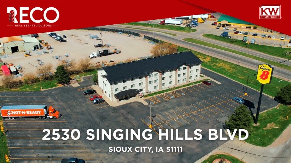 Primary Photo Of 2530 Singing Hills Blvd, Sioux City Hotel For Sale