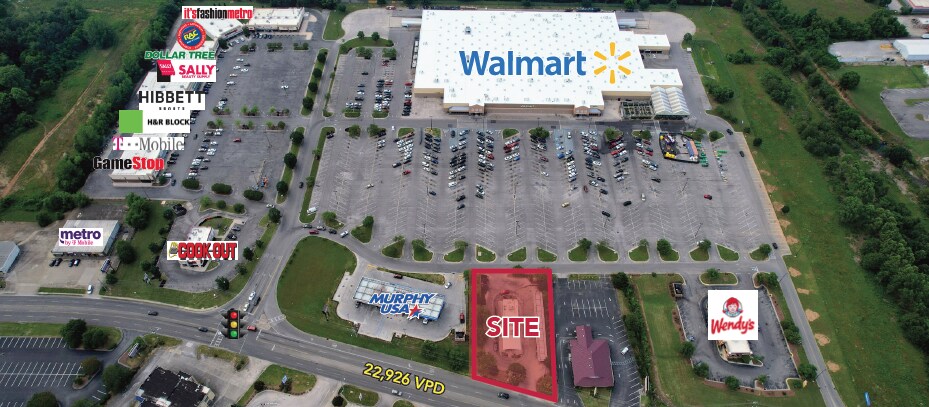 Primary Photo Of 2120 N Sparkman Dr, Huntsville Fast Food For Lease