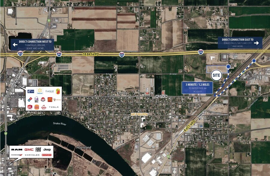 More Photos Of TBD Commerce, Heyburn Warehouse For Lease