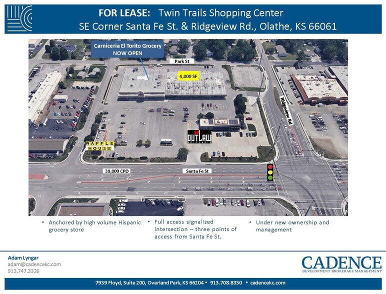 Primary Photo Of 1311-1327 E Santa Fe St, Olathe Unknown For Lease