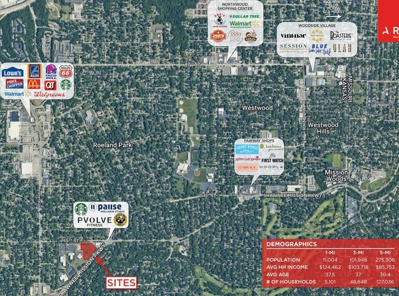 More Photos Of 4210-4220 Shawnee Mission Pky, Fairway General Retail For Lease