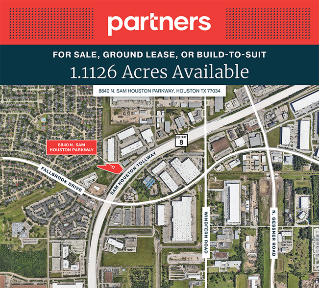 More Photos Of 8840 N Sam Houston Pky N, Houston Land For Sale