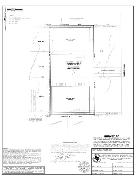 More Photos Of 1243 Blalock Rd, Houston Warehouse For Lease