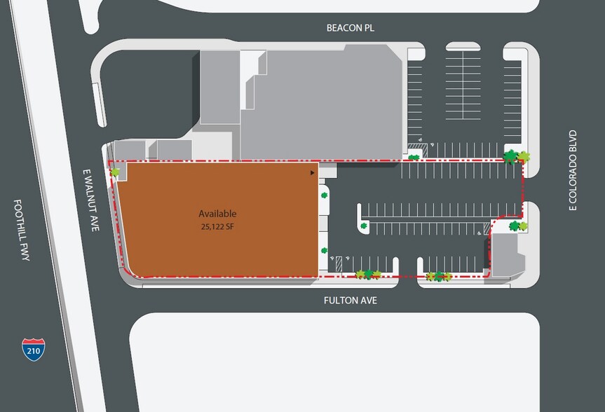 More Photos Of 3635 Colorado Blvd, Pasadena Freestanding For Lease