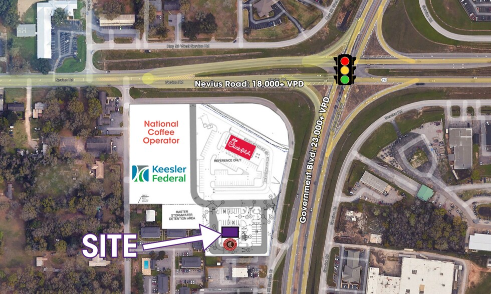 Primary Photo Of NWC Nevius Rd @ Hwy 90, Mobile General Retail For Lease