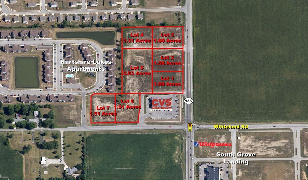 Primary Photo Of S State Road 135 @ Whiteland Rd, Bargersville Land For Sale