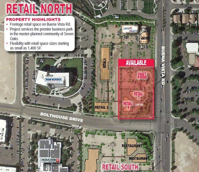 More Photos Of 4605 Buena Vista Rd, Bakersfield Storefront Retail Office For Lease