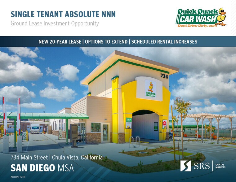 Primary Photo Of 734 Main St, Chula Vista Carwash For Sale