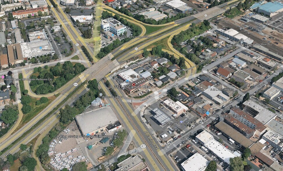 More Photos Of 2121 El Camino Real, Redwood City Freestanding For Lease