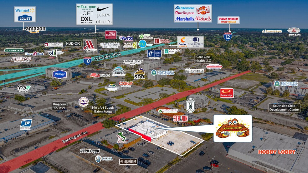 More Photos Of 4564 Bennington Ave, Baton Rouge Restaurant For Sale