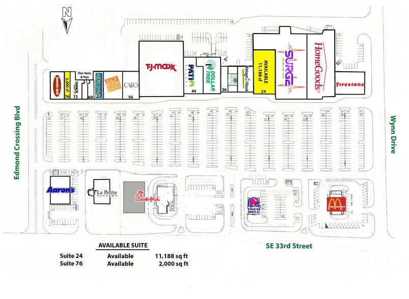 More Photos Of 18-24 E 33rd St, Edmond Unknown For Lease