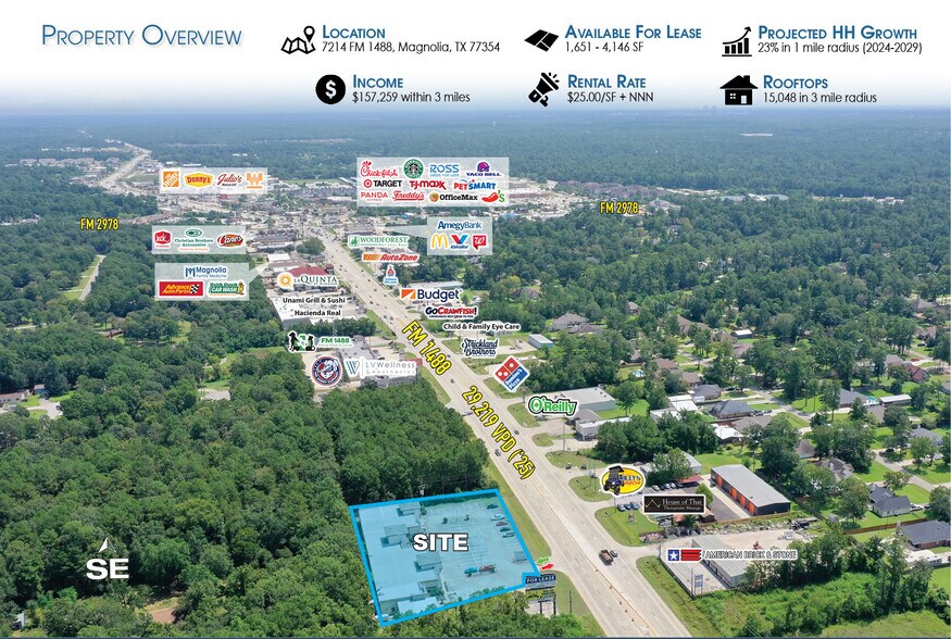 More Photos Of 7214 FM-1488 Rd, Magnolia Unknown For Lease