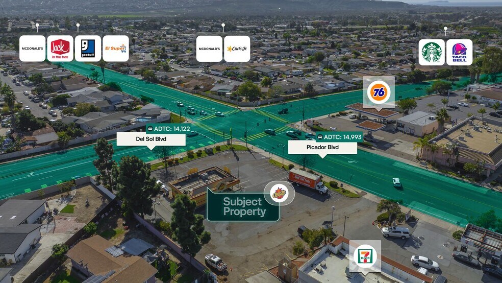 More Photos Of 3726 Del Sol Blvd, San Diego Fast Food For Sale