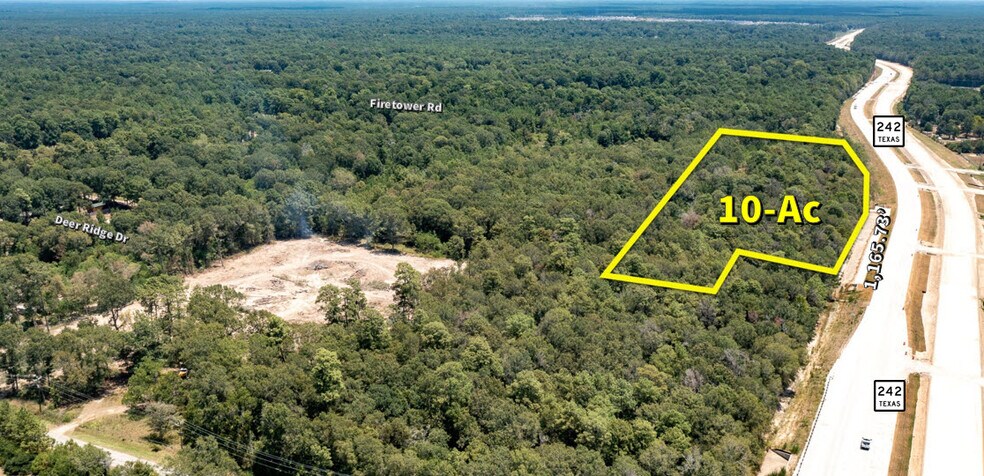 More Photos Of 19945 Highway 242, Conroe Land For Sale