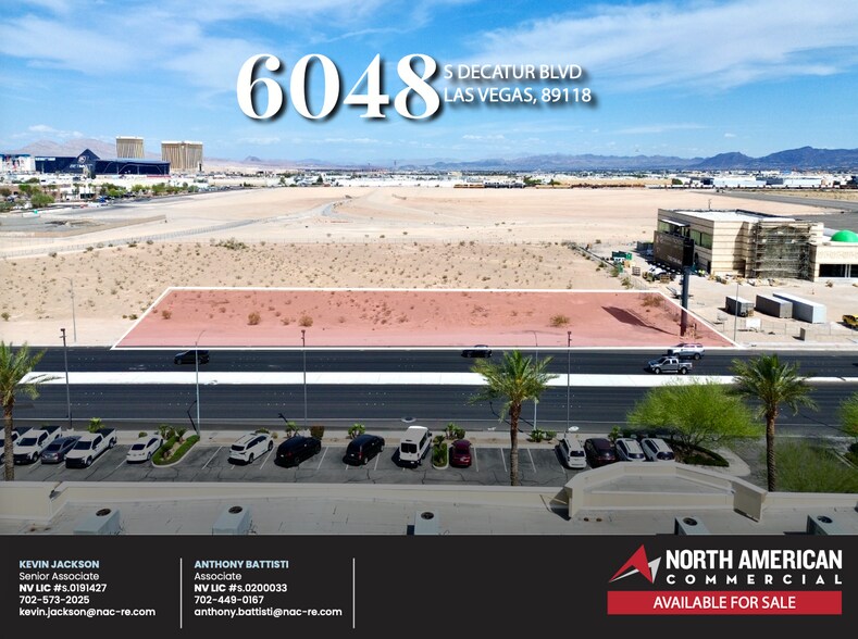 Primary Photo Of 6048 Decatur blvd, Las Vegas Land For Sale