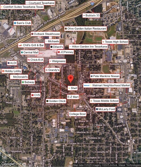 More Photos Of 1608 Richmond Rd, Texarkana Land For Sale