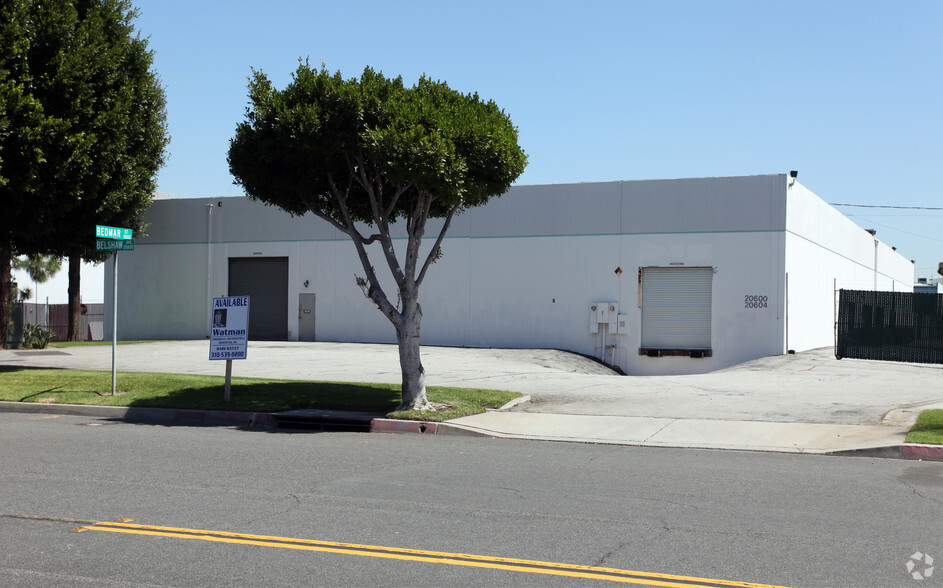 Primary Photo Of 20604 Belshaw Ave, Carson Warehouse For Lease