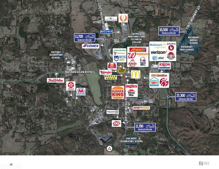 More Photos Of 1000 Nathan Dean Byp, Rockmart Fast Food For Sale