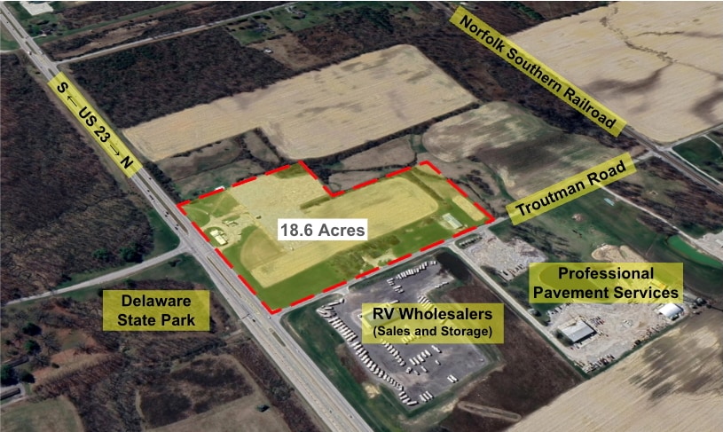 More Photos Of 5201 US Highway 23 N, Delaware Land For Sale