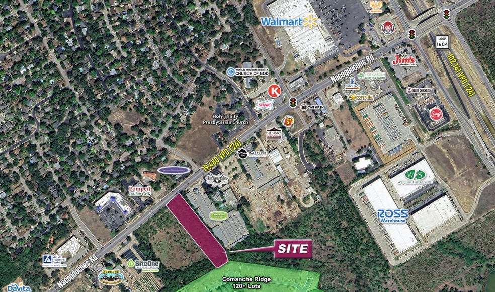 Primary Photo Of Nacogdoches Rd, San Antonio Land For Sale