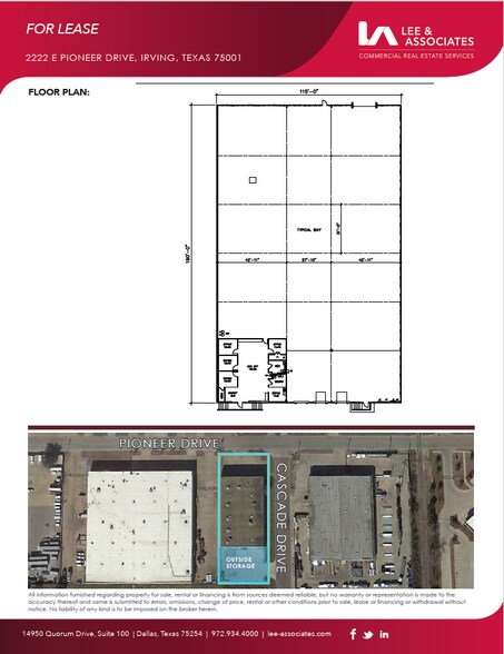 More Photos Of 2222 E Pioneer Dr, Irving Warehouse For Lease