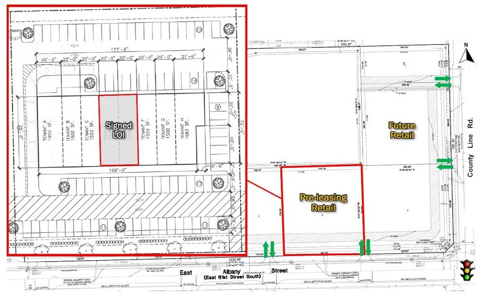 More Photos Of Northwest Corner of E Albany & County Line Rd, Broken Arrow Storefront Retail Office For Lease