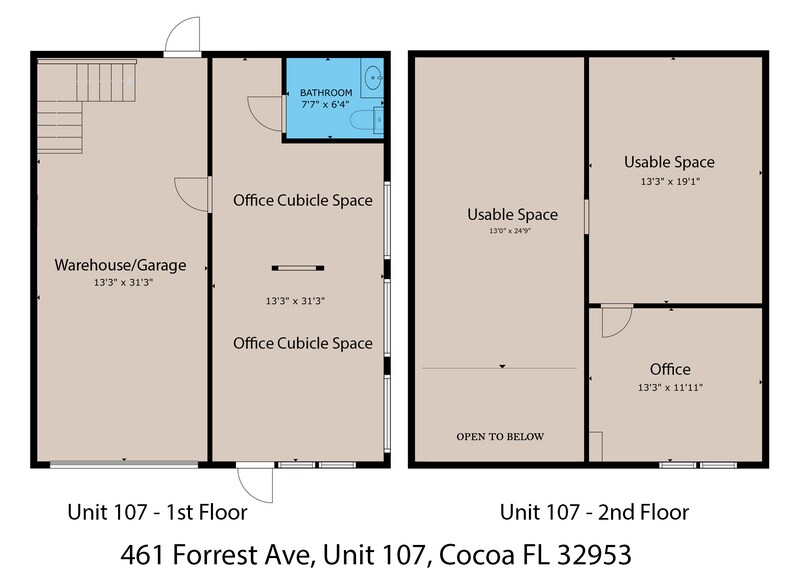 More Photos Of 461 Forrest Ave, Cocoa Warehouse For Lease