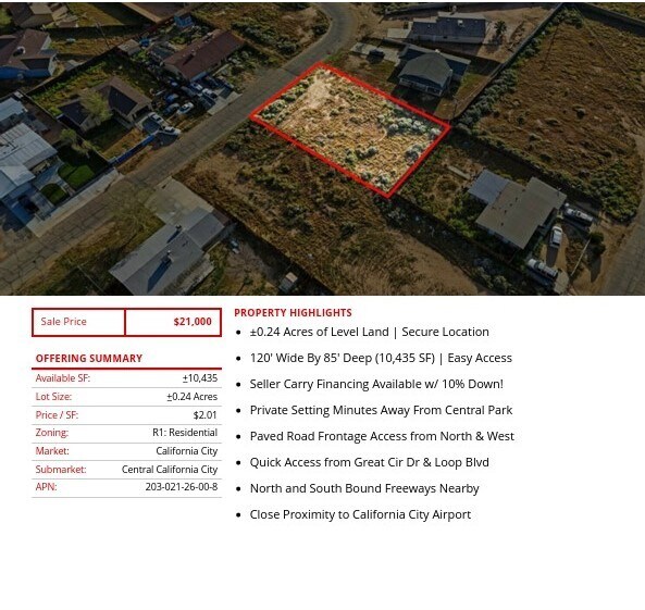 More Photos Of 8000 California City blvd, California City Land For Sale
